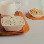 Ivory Small Rim Square Bowl