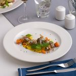 Ivory Georgian Dinner Plate - Image 4