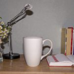 Ivory Tall Coffee Mug - Image 2