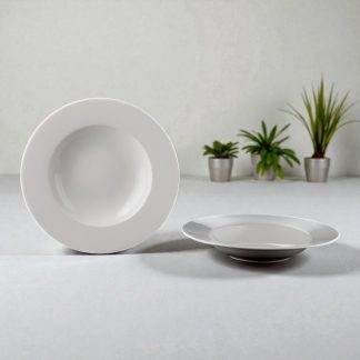 Ivory Small Pasta - Soup Plate